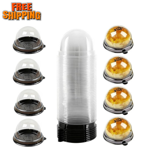 50pcs mini cupcake containers - 50pcs,