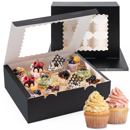 Count cupcake boxes 4pcs - cupcake, boxes,